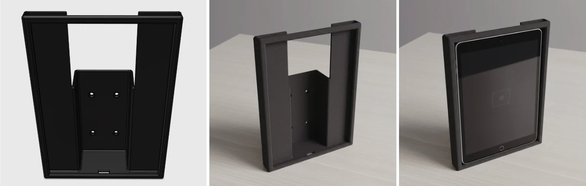 3D프린팅으로 제작한 벽걸이 브라켓